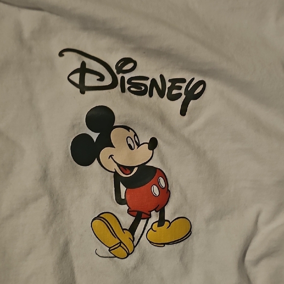 Disney Mickey Mouse White Tee - Picture 2 of 4